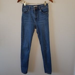 Zara High Waist Skinny Jeans